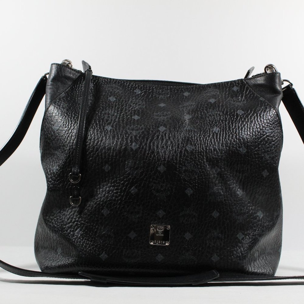 MCM Black Hobo Bag